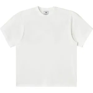 Y-3 Men's Logo T-Shirt White - WHITE S