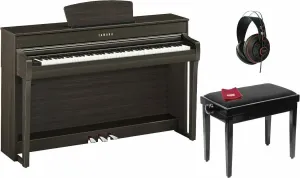 Yamaha CLP-735 DW SET Dark Walnut Piano Digitale