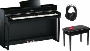 Yamaha CLP-735 PE SET Polished Ebony Piano Digitale