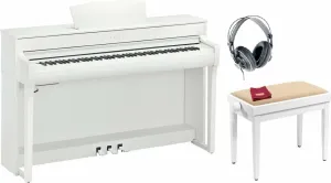 Yamaha CLP-735 WH SET Bianca Piano Digitale