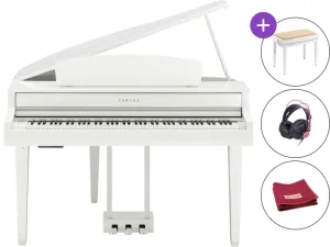 Yamaha CLP-765 GPPWH SET Polished White Pianoforte a coda grand digitale