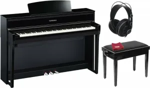 Yamaha CLP-775 B SET Nero Piano Digitale