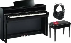 Yamaha CLP-775 PE SET Polished Ebony Piano Digitale