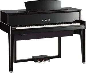 Yamaha N1X Black Polished Pianoforte a coda grand digitale