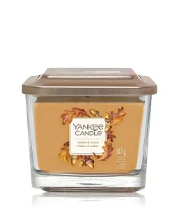 Yankee Candle Candela profumata quadrata piccola Elevation Amber & Acorn 96 g