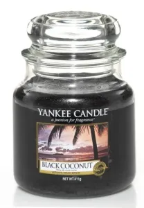 Yankee Candle Candela profumata Classic media Black Coconut 411 g