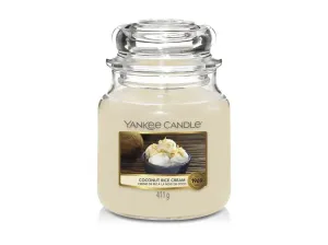 Yankee Candle Candela profumata Classic media Coconut Rice Cream 411 g