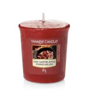 Yankee Candle Candela profumata votiva Crisp Campfire Apples 49 g