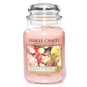 Yankee Candle Candela profumata grande Fresh Cut Roses 623 g