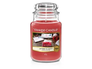 Yankee Candle Candela aromatica Classic grande Letters to Santa 623 g