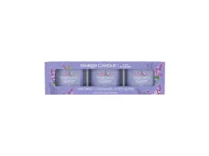 Yankee Candle Set di candele votive in vetro Lilac Blossoms 3 x 37 g