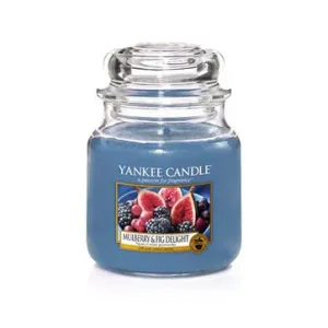 Yankee Candle Candela profumata Classic piccola Mulberry & Fig Delight 104 g