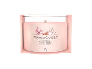Yankee Candle Candela votiva in vetro Pink Sands 37 g