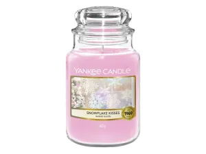Yankee Candle Candela profumata Classic grande Snowflake Kisses 623 g