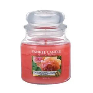Yankee Candle Candela profumata media Sun-Drenched Apricot Rose 411 g