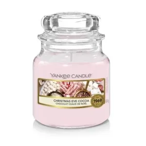 Yankee Candle Candela aromatica Classic piccola Christmas Eve Cocoa 104 g