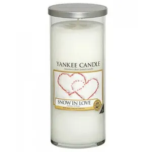 Yankee Candle Candela aromatica in cilindro di vetro Snow In Love 538 g