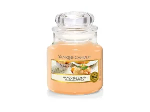 Yankee Candle Candela aromatica piccola Classic Mango Ice Cream 104 g