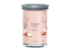 Yankee Candle Candela aromatica Signature tumbler grande Pink Sand 567 g