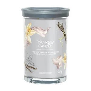Yankee Candle Candela aromatica Signature tumbler grande Smoked Vanilla & Cashmere 567 g