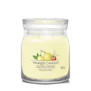 Yankee Candle Candela aromatica Signature tumbler media Iced Berry Lemonade 368 g
