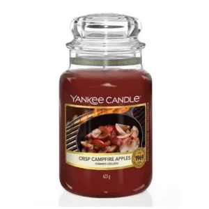 Yankee Candle Candela profumata Classic Crisp Campfire Apples 623 g