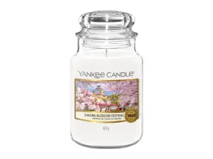 Yankee Candle Candela profumata Classic grande Sakura Blossom Festival 625 g
