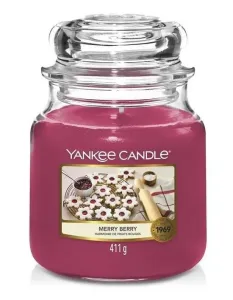 Yankee Candle Candela profumata Classic media Merry Berry 411 g