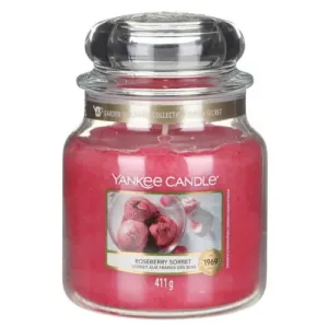 Yankee Candle Candela profumata Classic media Roseberry Sorbet 411 g