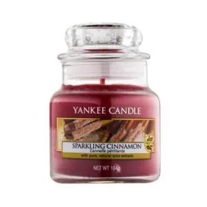 Yankee Candle Candela profumata Classic piccola Sparkling Cinnamon 104 g