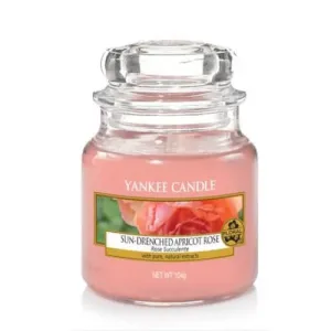 Yankee Candle Candela profumata Classic piccola Sun-Drenched Apricot Rose 104 g