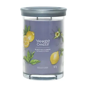 Yankee Candle Candela profumata Signature grande Black Tea & Lemon 567 g #1694629