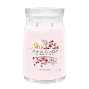Yankee Candle Candela profumata Signature grande Pink Cherry & Vanilla 567 g