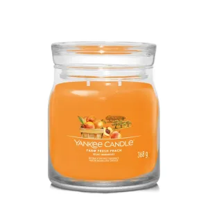 Yankee Candle Candela profumata Signature media Farm Fresh Peach 368 g