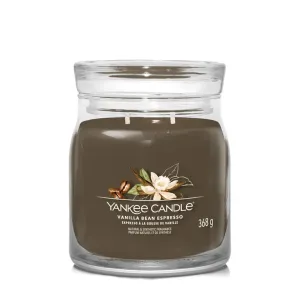Yankee Candle Candela profumata Signature media Vanilla Bean Espresso 368 g