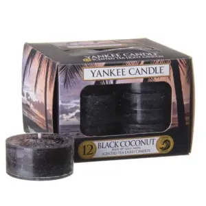 Yankee Candle Candele tealight profumate Black Coconut 12 x 9,8 g
