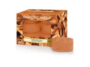 Yankee Candle Candele tealight profumate Cinnamon Stick 12 x 9,8 g