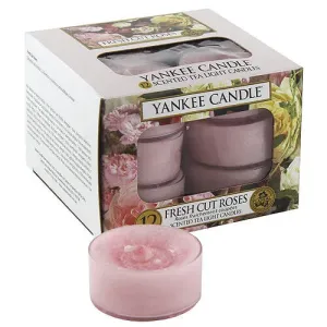 Yankee Candle Candele tealight profumate Fresh Cut Roses 12 x 9,8, g