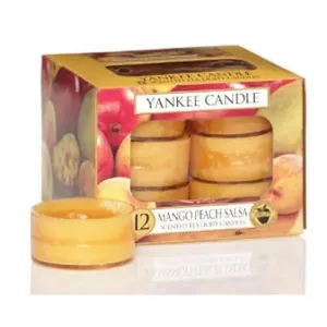 Yankee Candle Candele tealight profumate Mango Peach Salsa 12 x 9,8 g