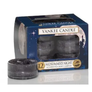 Yankee Candle Candele tealight profumate Midsummer`s Night 12 x 9,8 g