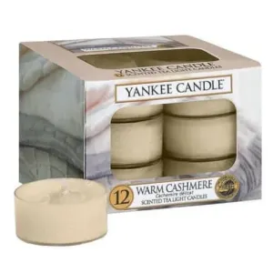Yankee Candle Candele tealight profumate Warm Cashmere 12 x 9,8 g