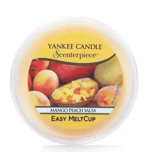 Yankee Candle Cera per lampada aromatica elettrica Mango Peach Salsa 61 g