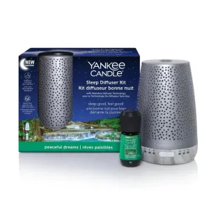 Yankee Candle Diffusore aromatico Peaceful Dreams Sleep Diffuser Kit