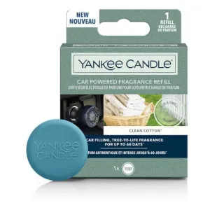 Yankee Candle Ricarica per diffusore elettrico di macchina Car Powered Clean Cotton 1 pz
