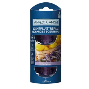 Yankee Candle Ricarica per diffusore elettrico Organic Kit Lemon Lavender 2 x 18,5 ml