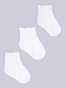 Yoclub Kids's Girls' Jacquard Socks 3-pack SKL-0006G-0100 #1781516