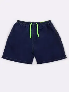Yoclub Kids's Boys' Beach Shorts LKS-0062C-A100 Navy Blue #2208193