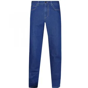 Z Zegna Men's Stretch Cotton 5-Pocket Jeans Blue - BLUE 32W