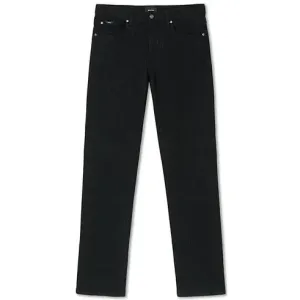 Z Zegna Men's Stretch Cotton Denim Jeans Black - BLACK 30 30