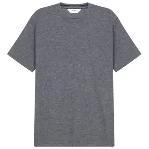 Z Zegna Men's Plain T-shirt Grey - GREY S
